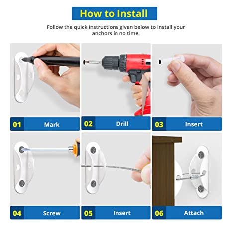 how to install furniture anchor